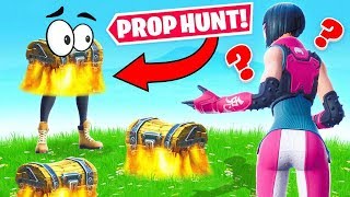 Guess the Loot PROP CHEST Game Mode in Fortnite [upl. by Aynatahs457]