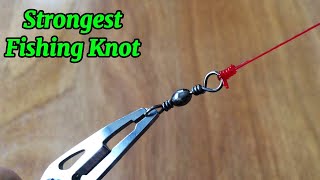 Strongest Fishing Knot  Double Riveted [upl. by Nomad960]