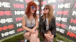 Deap Vally Talk Metaphysics And Synchronicity At Reading Festival [upl. by Doone]