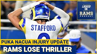 Rams Lose OT Thriller to Lions Puka Nacua Injury Update Big Takeaways Cooper Kupp is Back amp More [upl. by Harvey674]