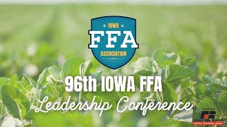 2024 Second General Session  96th Iowa FFA State Leadership Conference [upl. by Londoner]