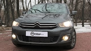 Видео тестдрайв Citroen Celysee Тестдрайв firstgearinua [upl. by Drain27]