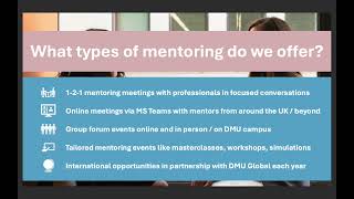 Information for mentees [upl. by Ardnalac]