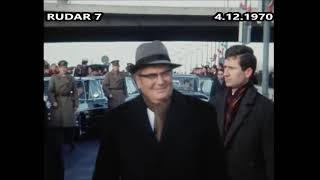 JOSIP BROZ TITO MOST GAZELA TERAZIJSKI TUNEL 4 12 1970 [upl. by Fari]