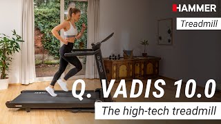 Q VADIS 100  Hightech treadmill for ambitious longdistance runners  HAMMER [upl. by Nashbar]