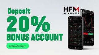 HF Markets 20 Top Up Bonus Account – ForeXbonusInfoCom [upl. by Idissac]