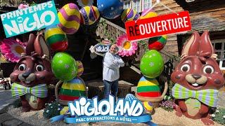 Nigloland 1er jour douverture Saison 2023 Le Printemps de Niglo  nouveautés  Spectacle Surprise [upl. by Iohk]