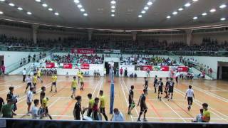 2016 A Div Boys Nat Final VJC vs NYJC 32 5th set 157 [upl. by Ielirol]