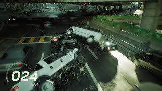 The Matrix Awakens PS5  100MPH Pickup Trucks VS Cars Crash  Unreal Engine 5  Part 37 [upl. by Affer]