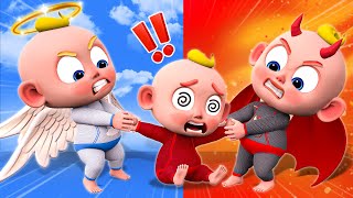 Angel or Demon😈😇 Let Your Heart Lead The Way  Stranger Danger Song  Nursery Rhymes amp Kids Songs [upl. by Eseilenna]