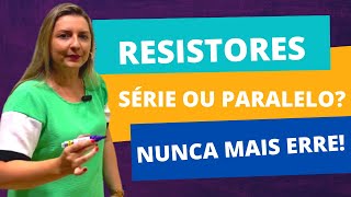 ASSOCIAÇÃO DE RESISTORES em série e em paralelo  Cortes dos Aulões do Enem  Física  Antônio [upl. by Anawad]