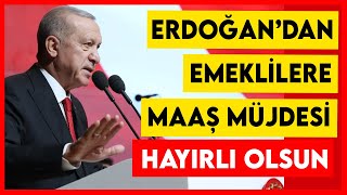 Erdoğan emekli maaşı açıklaması Ocak 2025 emekli zammı ne kadar olacak Son dakika haberleri [upl. by Packston254]