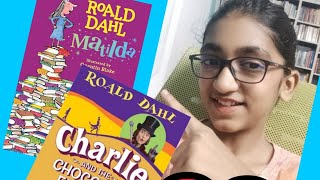 quotRoald Dhals Magical Reads Matilda and Charlies Journeyquot  Book Recommendations books [upl. by Nohtanoj]