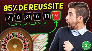 TECHNIQUE ROULETTE  Martingale  Comment gagner à la Roulette au casino avec cette méthode en live [upl. by Auhel128]