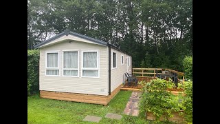 Chalet  Stacaravan te koop  Camping Blaauw  Sint Nicolaasga  Friesland [upl. by Ennaej]