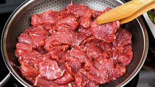 The most tender beef in 15 minutes The Secret to Tenderizing the Toughest Beef Quickly [upl. by Srednas]