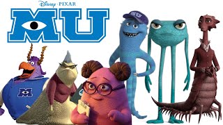 Looking for Disney Pixar monster inc Dekan Hardscrabble Frank McCay Greek Council Mrs Graves [upl. by Llenral]