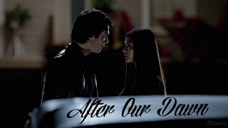 TVD Delena  Damon And Elena  Love Story [upl. by Magnien]