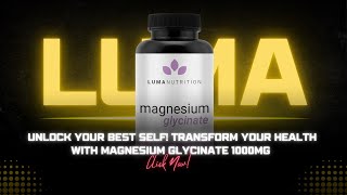 Magnesium Glycinate 1000mg Unlock the Secret to Better Sleep amp Relaxation—Discover Now [upl. by Eidoj449]