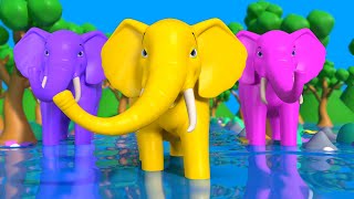 एक मोटा हाथी  Ek Mota Hathi  Hindi Nursery Rhyme amp Kids Song [upl. by Thora]