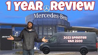 Review of the 2022 MercedesBenz Sprinter Van  Pros amp Cons  Cost amp First Year Expenses [upl. by Blakely]