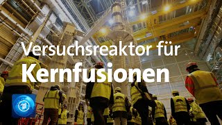 Kernfusionsreaktor Iter in Frankreich Beginn der Innenmontage bei gigantischem Großprojekt [upl. by Aynotak581]