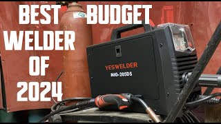 Best BUDGET MIG Welder 2024 Yes Welder 205DS Test and Review [upl. by Gustie]