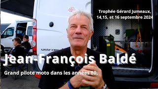 JeanFrançois Baldé grand pilote de moto français [upl. by Mchail453]