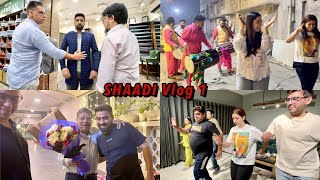 Shaadi Vlog  1  Wedding Preparations 😍 Outfit amp Dance ki Tyaari Shuru 🥳 [upl. by Lenni]