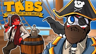 Totally Accurate Battle Simulator  quotNEW PIRATE FACTIONquot Der be a mutiny [upl. by Oigroeg]