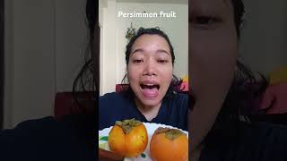 Persimmon fruit review [upl. by Ytinav]