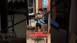 Sixto Dantes singing VOLTES V theme song [upl. by Pare]