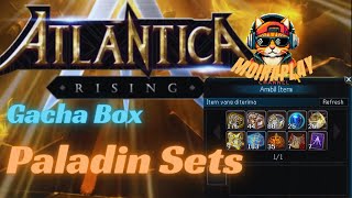 Atlantica Rising  Gacha Box Paladin Set  Leveling [upl. by Danyette62]