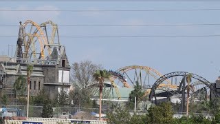 Stardust Racers Full Coaster Test Run And Rollback Testing  Epic Universe Dueling Launch Coaster [upl. by Auria134]