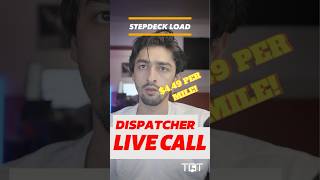 Freight Dispatcher LIVE Call trucking freightdispatcher logistics [upl. by Anilok]