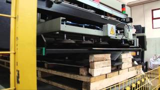 Fully automated plasma cutting and material handling from ESAB and Profimec [upl. by Ihsoyim36]