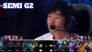 WBG vs BLG  Game 2  Semi Final LoL Worlds 2024  Weibo Gaming vs Bilibili Gaming G2 full [upl. by Matteo732]