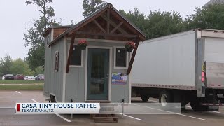 Tiny house to be auctioned off in support of abused children in ETX [upl. by Firahs]