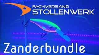 Farben die BALLERN  Zanderbundle Stollenwerk Unboxing mit UVTest [upl. by Acyre115]