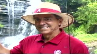 Tommy Wilcox Outdoors  Fishing with Nick Saban [upl. by Atinna]