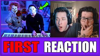 😱 HE CAN PLAY ANYTHING First time reaction to Marcus Veltri [upl. by Pressey]