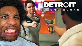 Worst Detroit Playthrough On Youtube  Detroit Become Human  Part 2 [upl. by Englebert]