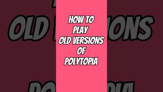 How to play old versions of POLYTOPIA [upl. by Candace214]