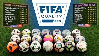 Fifa Quality Pro Official Match Balls InDepth Review [upl. by Luehrmann]