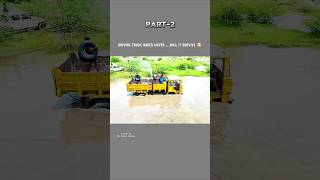 Driving Truck Under Waterwill it survive 🤯 Part2  Mr Indian Hacker 🥵 shorts [upl. by Ahsitaf]