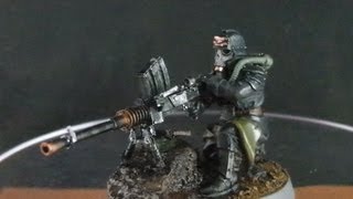 How to paint Warhammer 40K Death Korps of Krieg Grenadier [upl. by Sax]