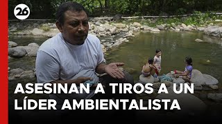 Asesinan a líder ambientalista contra minería en Honduras [upl. by Ashelman1]