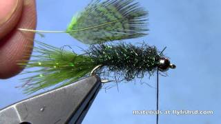 Fly Tying with Hans Tungsten Mini Leech [upl. by Longerich178]