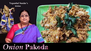 Recipe 283 Onion Pakoda [upl. by Elleinod]