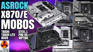 ASRock X870E  X870 Motherboards  AMD Ryzen X3D Ready [upl. by Strawn]